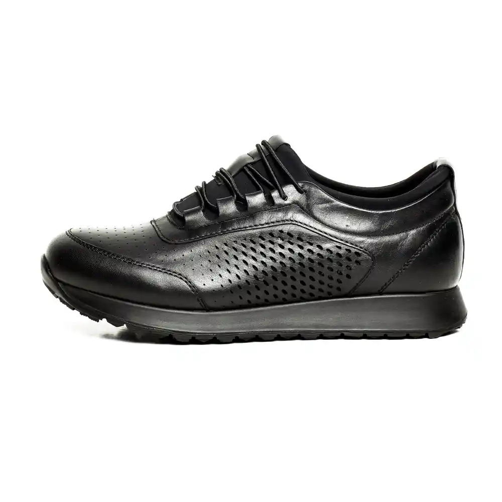 shoes-men-ciak-2329-1 کفش مردانه چرم کیاک مدل 2329 مشکی